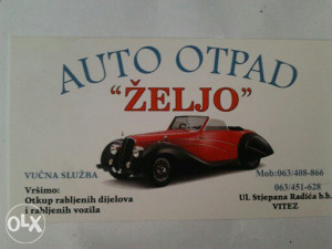 Auto otpad travnik