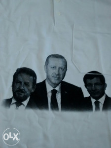 Majica sa slikom Erdogan,Izetbegović i Davutoglu