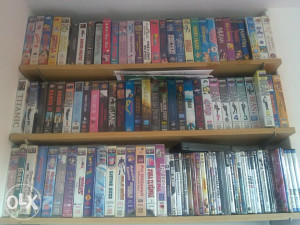 VHS kasete i DVD, filmovi
