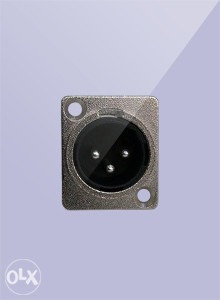 XLR konektor ugradbeni muški 3-pin Master Audio HY4830