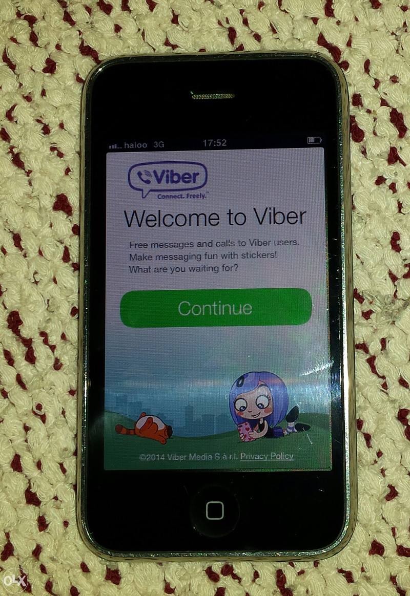 iphone 3gs simfree,extra stanje,Viber,WhatsApp,Facebook