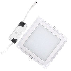 LED PANEL STAKLO 12W KVADRATNI HLADNO BIJELI (6400K)
