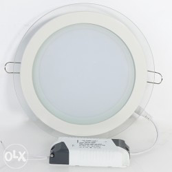 LED PANEL 18W STAKLO OKRUGLI 6400K-4500K