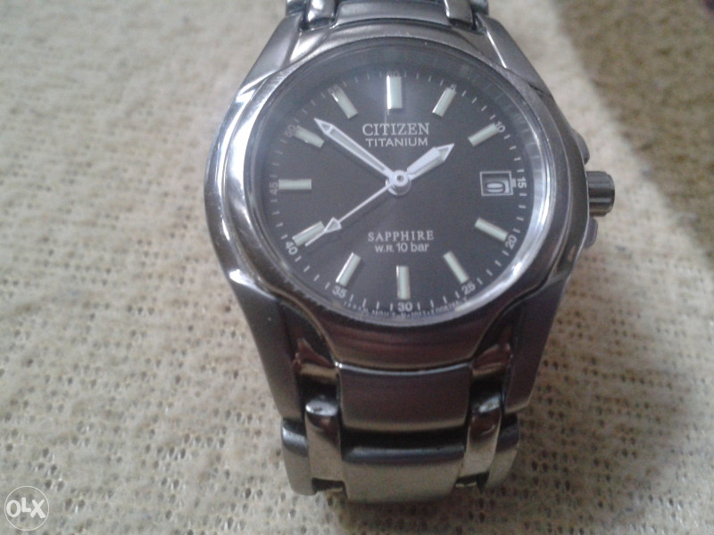 Citizen titanium sapphire hot sale wr 10 bar