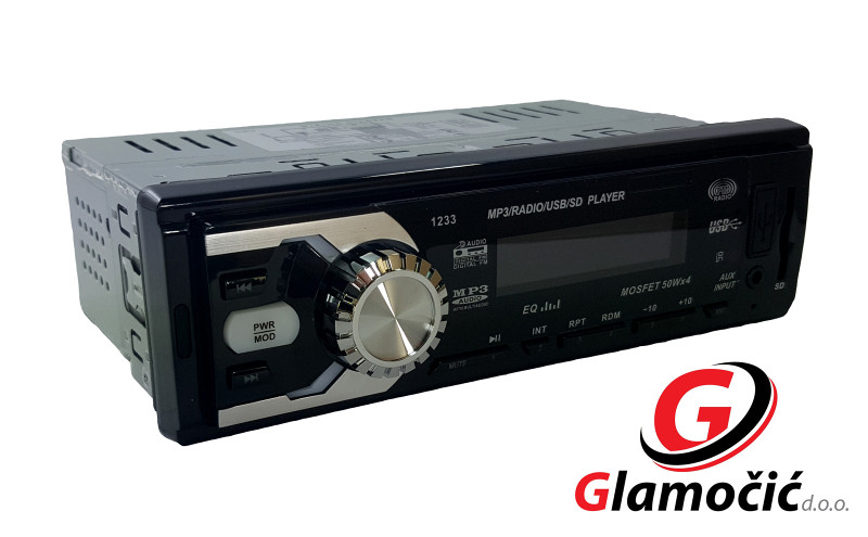 AUTO RADIO MP3 PLAYER USB,FM,SD,AUX--MODEL 1