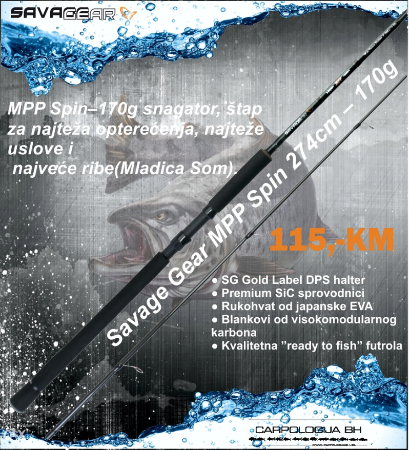 Savage Gear MPP 9' 274cm 170gr stap za pecanje Štapovi za