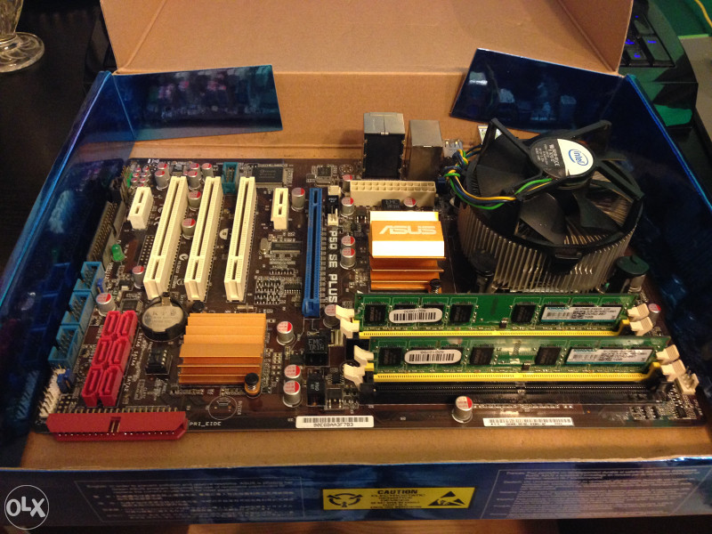 ASUS P5Q SE  , 2GB DDR 2 RAM, Intel Core2Duo E8200