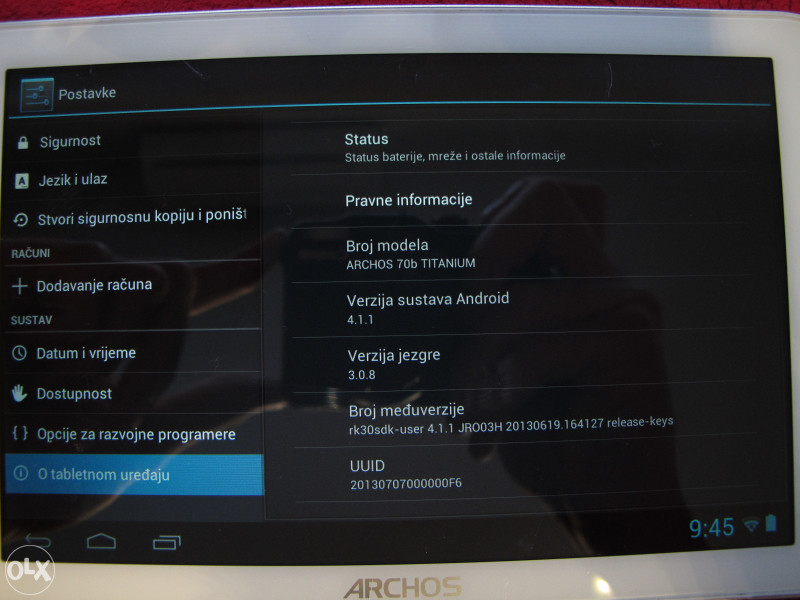 ARCHOS 70b Titanium 7" IPS Display 1080p HD