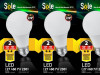 LED žarulje 7W Sole rasvjeta žarulja sijalica sijalice