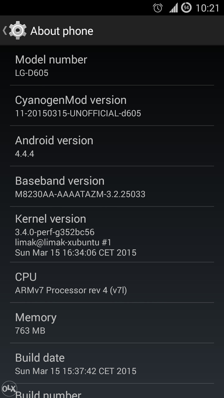 LG Optimus L9 II (D605) [DETALJNO!!!] [CyanogenMod 11]