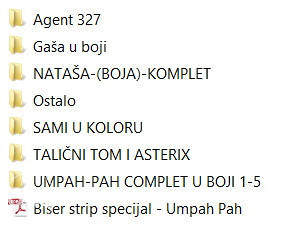 Talični Tom + Asterix- PDF kolekcije