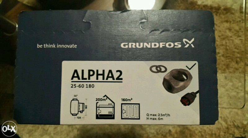 Pumpa za grijanje Grunfos 25-60-180Alpha2 - Moj dom - Oprema za ...
