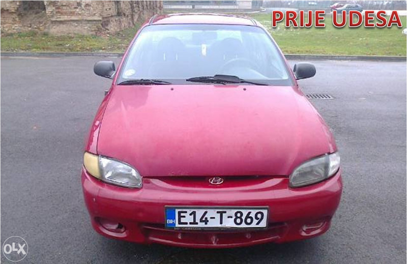 Hyundai Accent 1.3 UDAREN Automobili OLX.ba