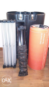 POP UP STAND / Reklamni stalak 3000mm V x 2300mm Š