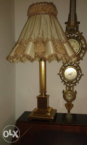 Mesingana stolna lampa /barok
