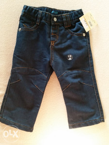 pantole farmerke za bebe velicina 74