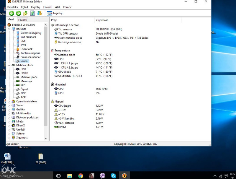 2 DESKTOP RACUNARA dualcore + monitor 19 ka