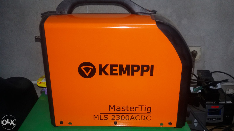 KEMPPI MLS 2300 ACDC MASTER TIG NOVO! + KEMPPI MASKA