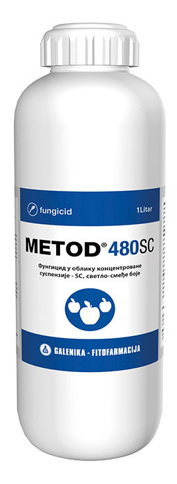 GALENIKA FUNGICID "METOD 480 SC" Kaptan