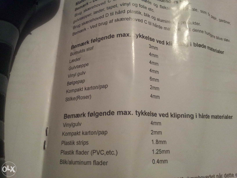 TOOLTEC AKKU-MASINA ZA REZANJE RAZNI MATERIJALA