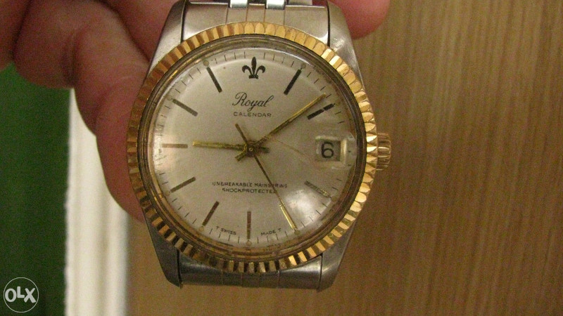 Sat ROYAL calendar SWISS MADE