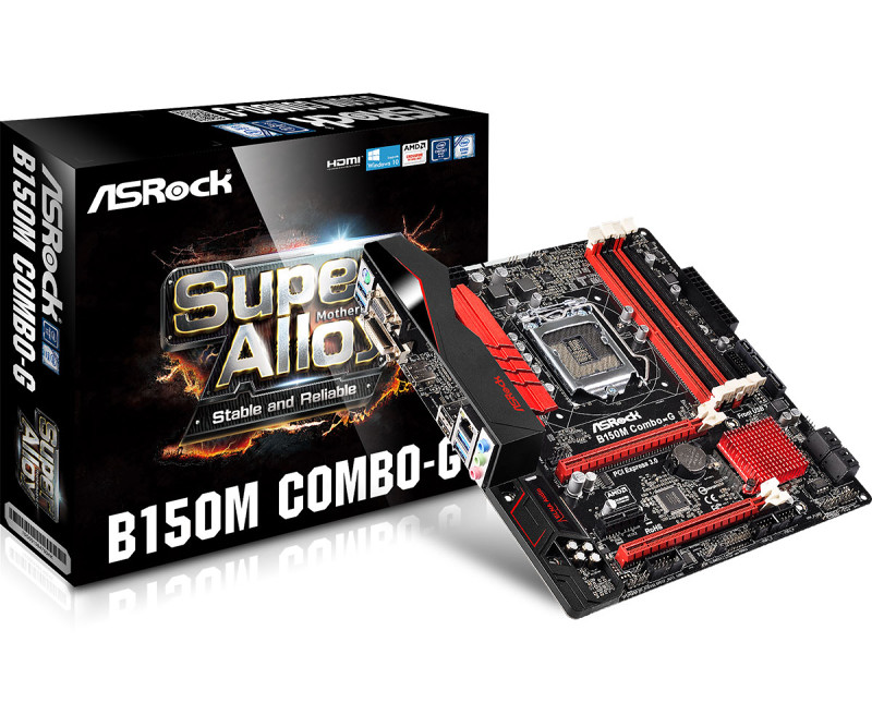 ASROCK B150M Combo-G Novo!!!