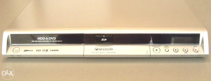 DVD-HDD rekorder Panasonic DMR-EX80S recorder snimač