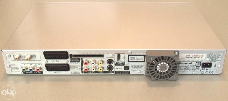 DVD-HDD rekorder Panasonic DMR-EX80S recorder snimač