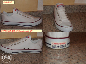 Converse All Star/starke plitke i duboke