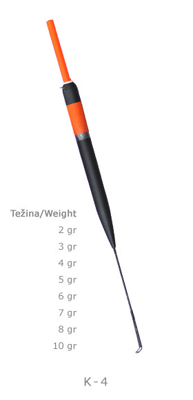 Klizni plovak K4 4.0gr