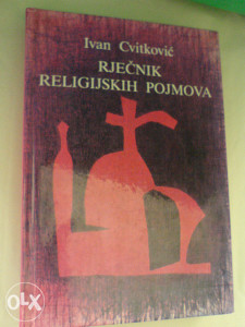 Ivan Cvitković: Rječnik religijskih pojmova