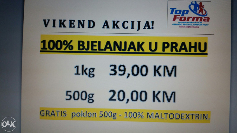 100% BJELANJAK U PRAHU