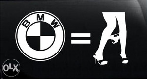 Auto naljepnica BMW naljepnice stikeri