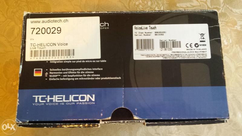 TC Helicon VoiceLive Touch
