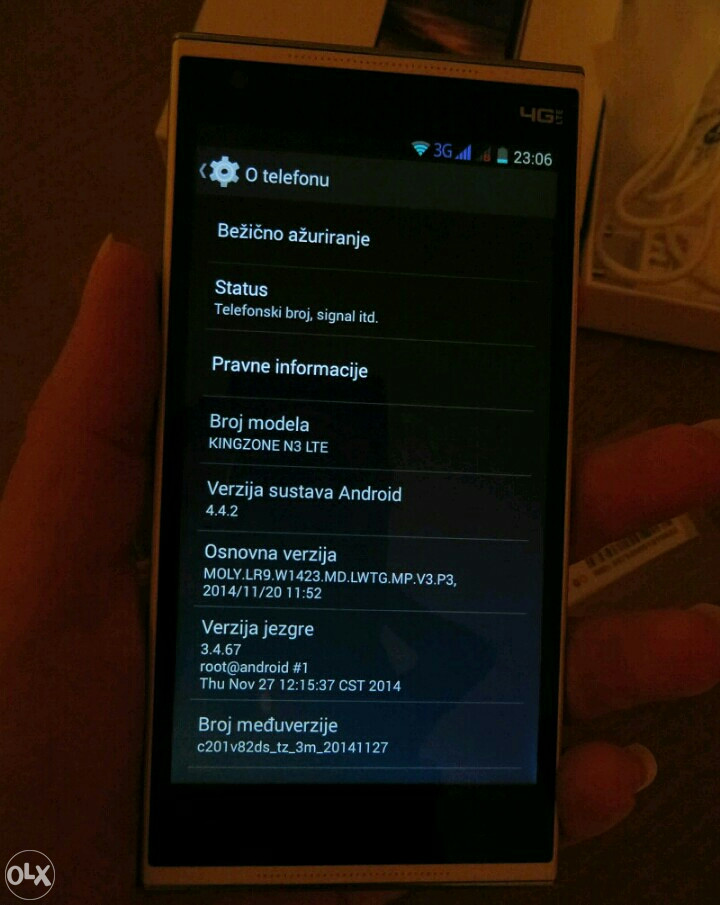Kingzone N3 LTE ,Quad Core,13 MPX