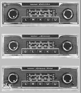 Radio auto stari modeli (becker blaupunkt...)
