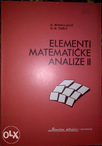 Elementi matematičke analize II Mihailović, Tošić