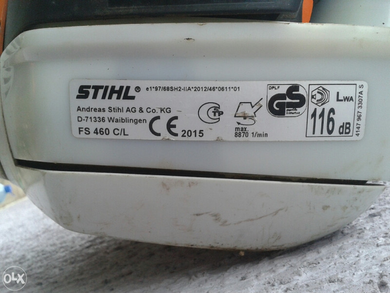 Stihl trimer fs 460 c