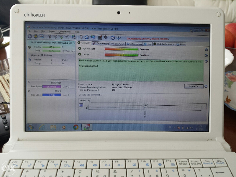 Laptop ChiliGreen 10,1" SUPER STANJE