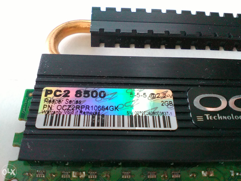 OCZ Reaper HPC 4GB (2 x 2GB) DDR2