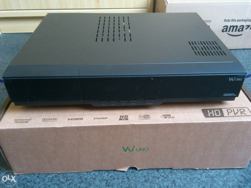 Vu+ Uno Ferrari SIM Dreambox + dvb-t usb stick
