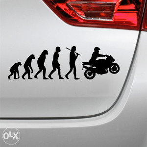 Auto naljepnice stikeri EVOLUCIJA MOTOR
