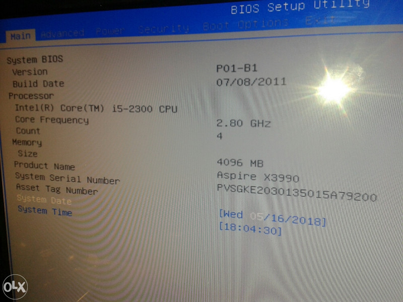 Acer Aspire X3990 i5-2300