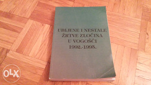 Knjiga UBIJENE I NESTALE ŽRTVE ZLOČINA U VOGOŠĆI
