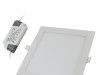 LED PANEL 24W 3000K KOCKASTI UGRADBENI