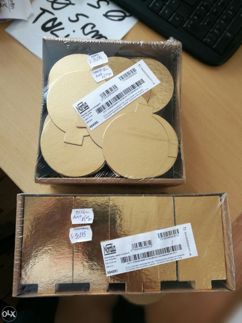 Podmetači za torte i slično