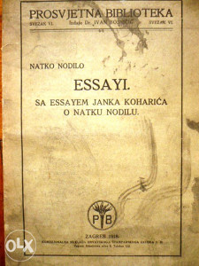 esssayl natko nodilo  zagreb 1918