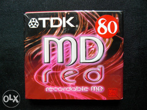 MiniDisc TDK MD 80 minuta