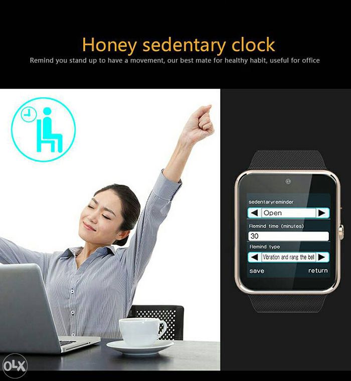 Smartwach pametni sat AIWATCH A8 kamera + SIM