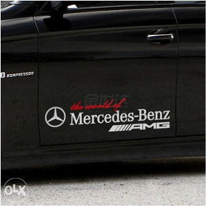 Mercedes naljepnica naljepnice